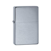 Zippo Sterling Silver Lighter | Brushed Chrome